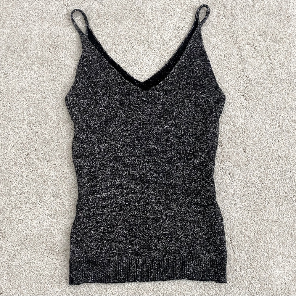 Sparkly Knit Tank Top